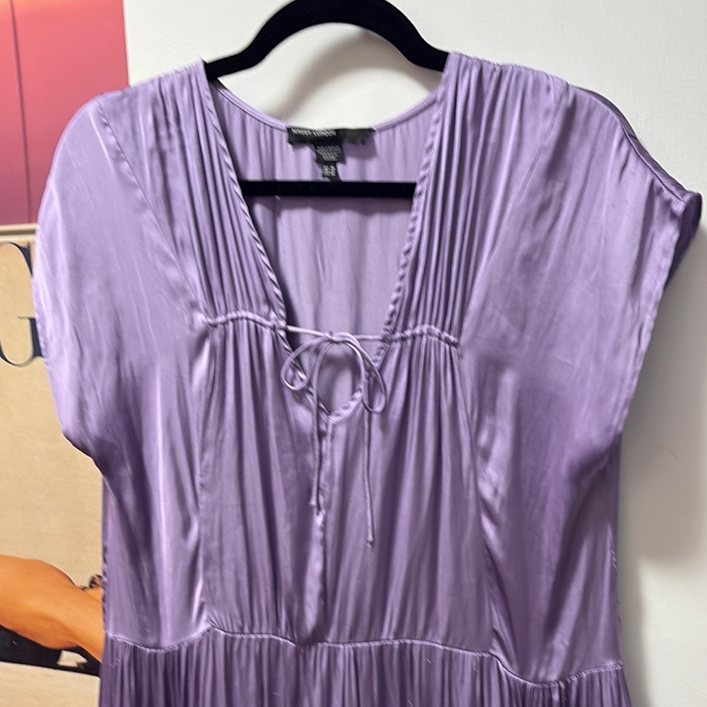 Maggy London Elegant Lavender Maxi Dress Size 10